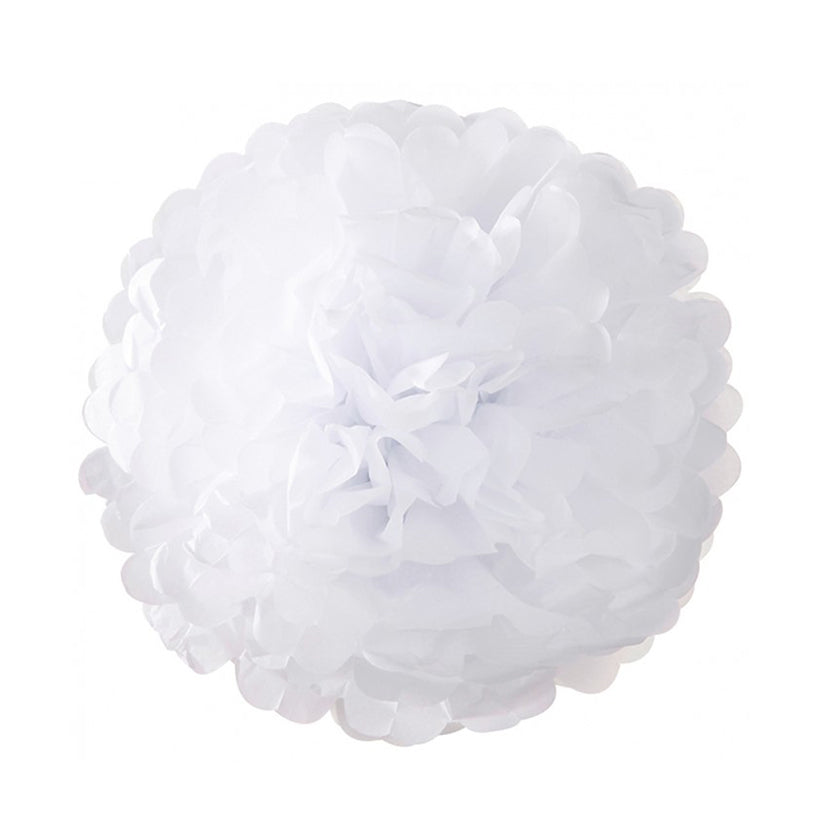 Decoro festone bianco