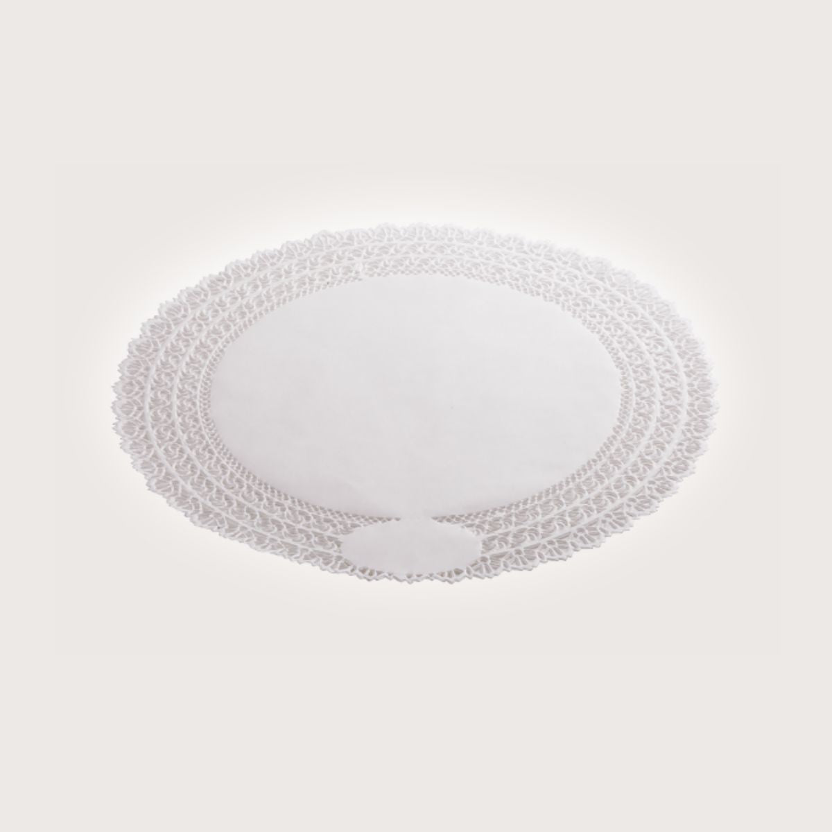 Disco sotto torta tondo pizzo