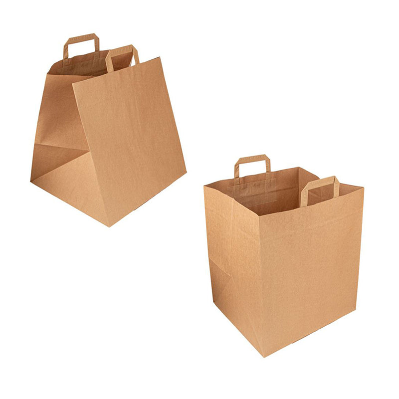 Shopper di carta color avana