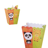 Contenitore con fantasia bimbi panda e tigre 