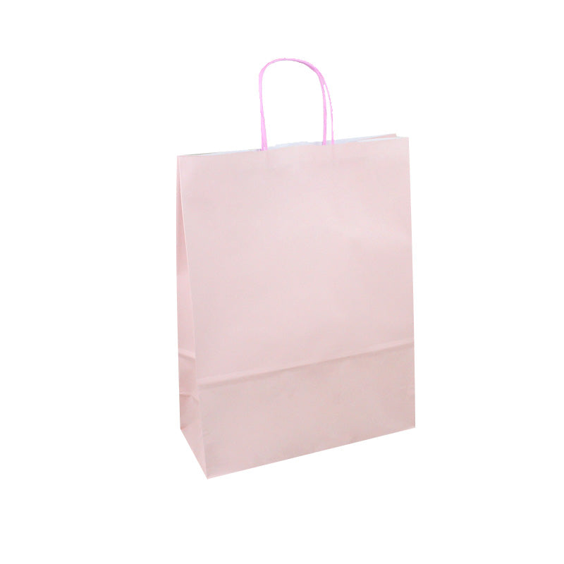 Shopper di carta rosa