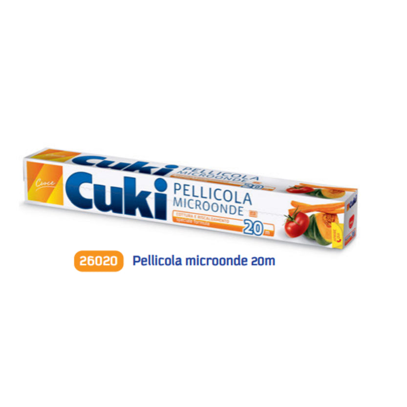 Confezione cuki pellicola per microonde