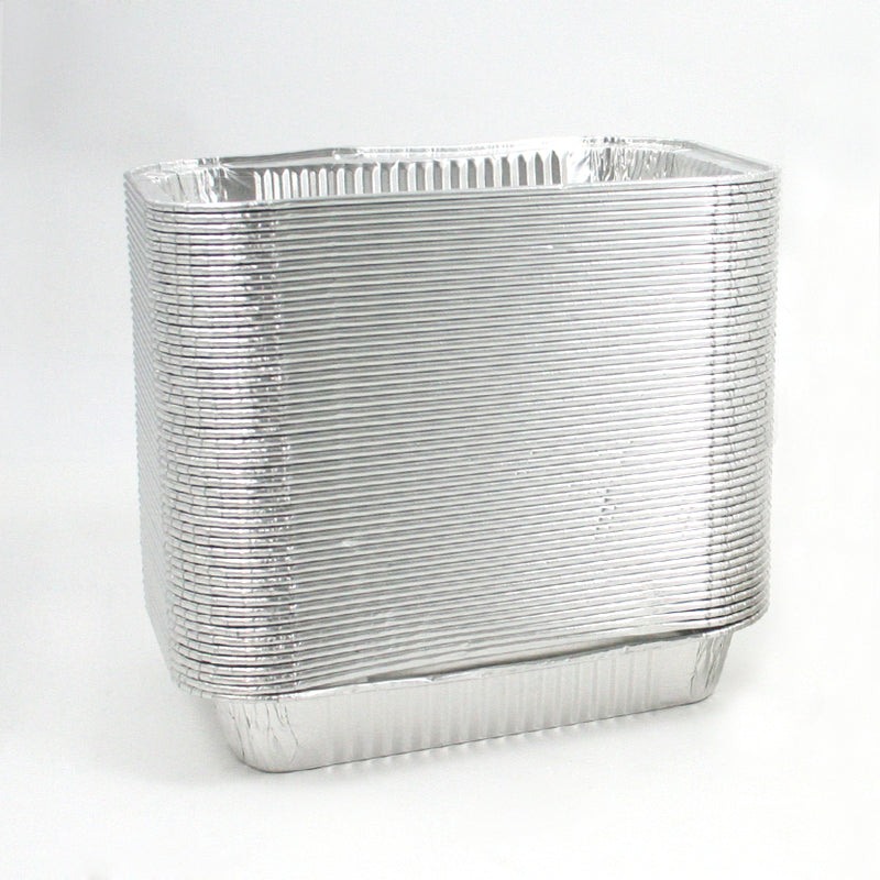 Vaschette di alluminio impilate 