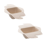 Vaschette di cartoncino con coperchio per asporto
