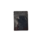 Busta di plastica con zip color nero
