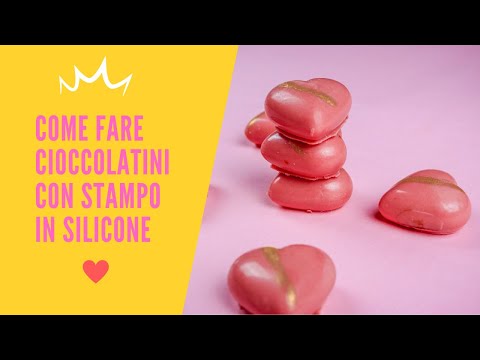Video su:  come fare cioccolatini con stampo in silicone