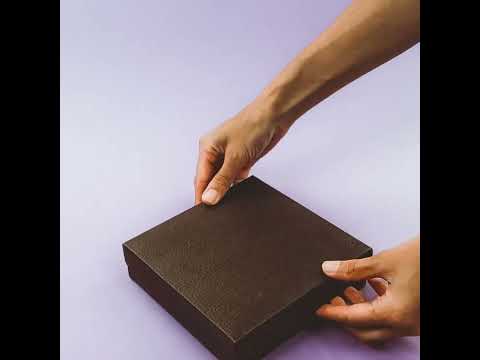 Video su: scatola porta cioccolatini con coperchio 