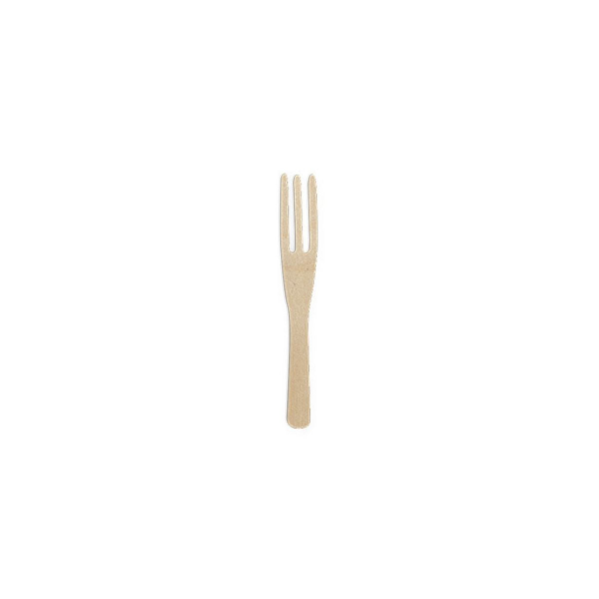 Forchettina monouso di  legno 