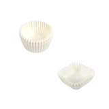 Pirottini tondi e quadrati bianchi vuoti 