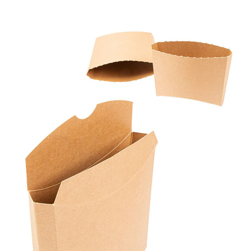 Porta crepes color avana di carta 