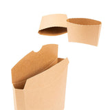 Porta crepes color avana di carta 