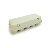 Confezione grigia portauova chiusa da 12