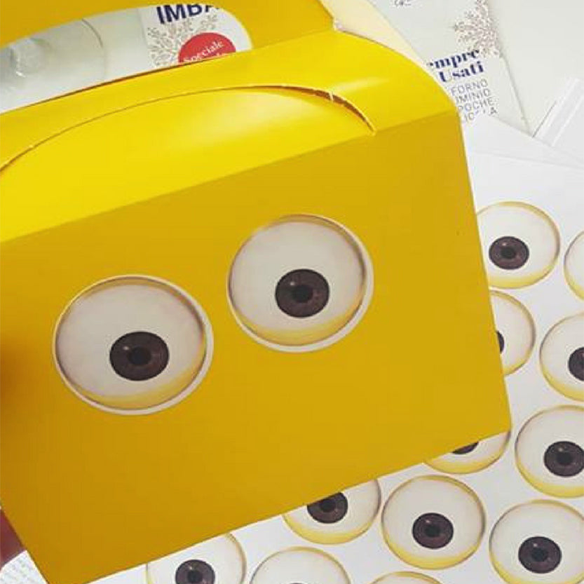Dettaglio scatola minions 
