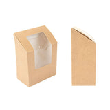 Scatolina avana con finestra obliqua 