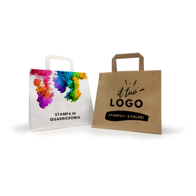 Shopper di vari colori personalizzate 