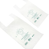 Shopper biodegradabili, due diverse misure, stese 