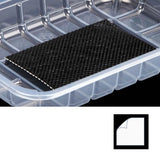 Tappetino per cestino da frutta mostrato dentro cestino e suo disegno 