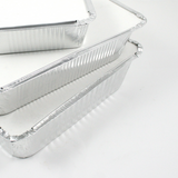 vaschette di alluminio chiuse ed impilate